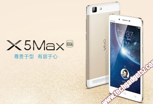 Vivo X5 Max Platinum Edition включва 4150mAh батерия и чипсет MediaTek