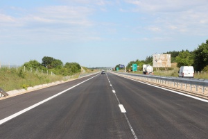 ТИР пръв премина по новите 9 км от АМ "Марица"