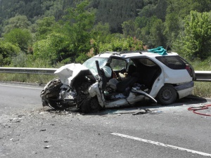 Поредна катастрофа на E-79, двама са тежко ранени