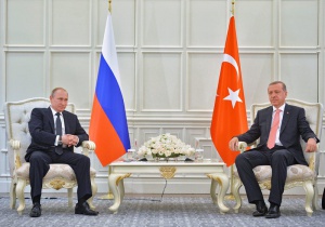 Ердоган и Путин се срещнаха при закрити врата в Баку