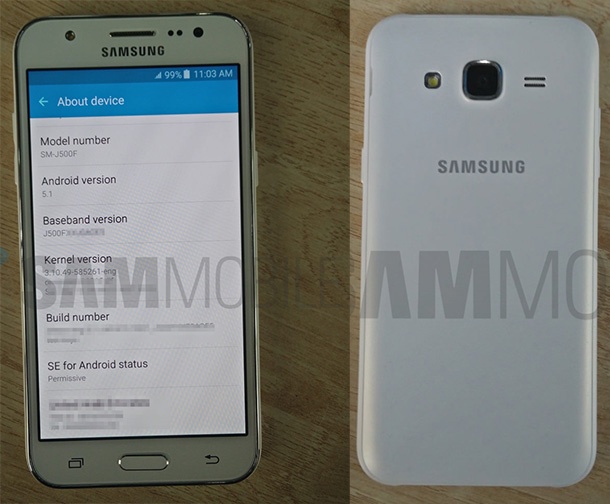 Появиха се реални снимки и спецификации на Samsung Galaxy J5