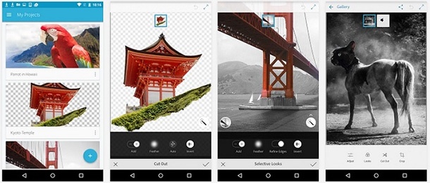 Adobe пуска Photoshop Mix и три други приложения за Android
