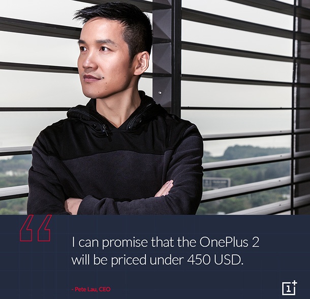 Цената на OnePlus 2 ще е под 450 долара