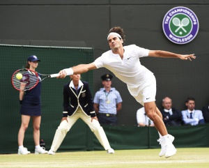 Федерер се класира за полуфиналите на Уимбълдън
