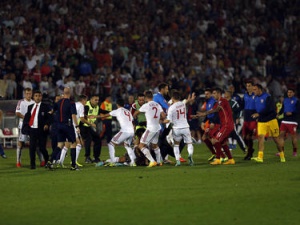 Служебна победа за Албания след скандалния мач с дрон със Сърбия