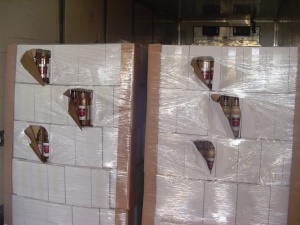 На Дунав мост задържаха 12 000 бутилки водка за Англия