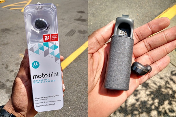 Новата версия на слушалката Motorola Hint е значително подобрена