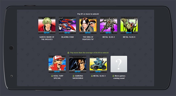 Humble Mobile Bundle предлага куп класически NEOGEO игри за Android