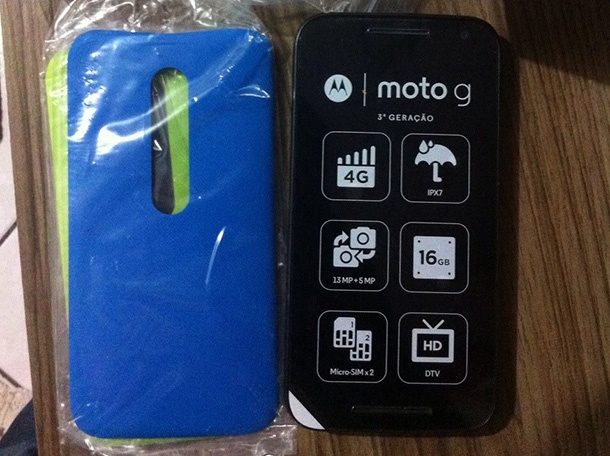 Опаковката на следващата версия на Moto G разкрива много подробности