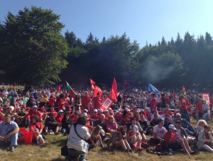 "Социалистическо пиво" разхлажда симпатизантите на левицата на Бузлуджа