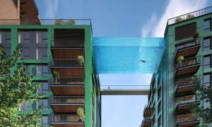 Висящ басейн в Лондон стана хит