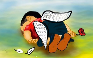Светът скърби за 3-годишното сирийче, изхвърлено на брега (Снимки)