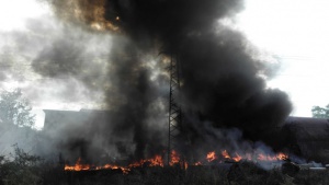 Голям пожар избухна край Благоевград