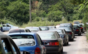 Интензивен поток автомобили на входните магистрали на столицата