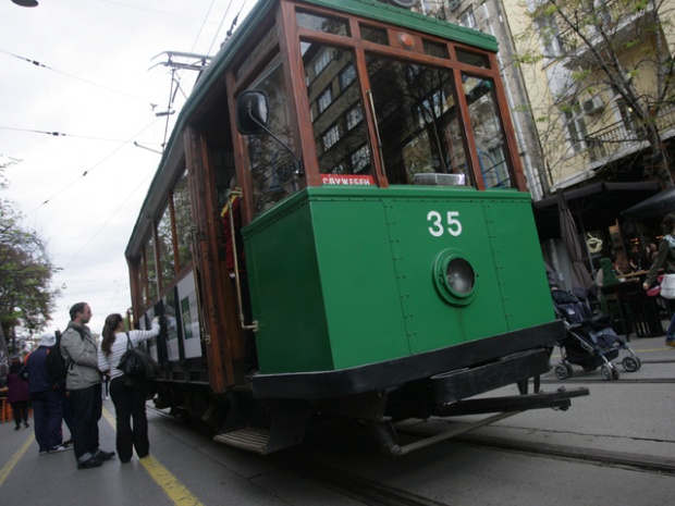 Ретро трамвай ще обикаля София на 16 и 17 септември