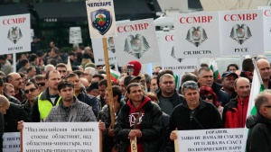 От полицейския протест: Служим, въпреки нашите управници
