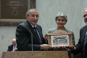 Ирина Бокова получи специалната награда „Симон Визентал“ в Капитолия