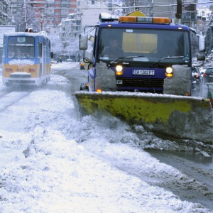 300 снегорини ще чистят София през предстоящата зима