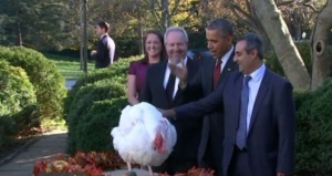 Барак Обама помилва пуйката Ейб
