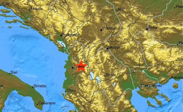 Няколко земетресения разлюляха Балканите