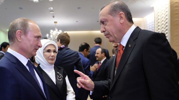 Путин и Ердоган се срещнаха заради "Турски поток"