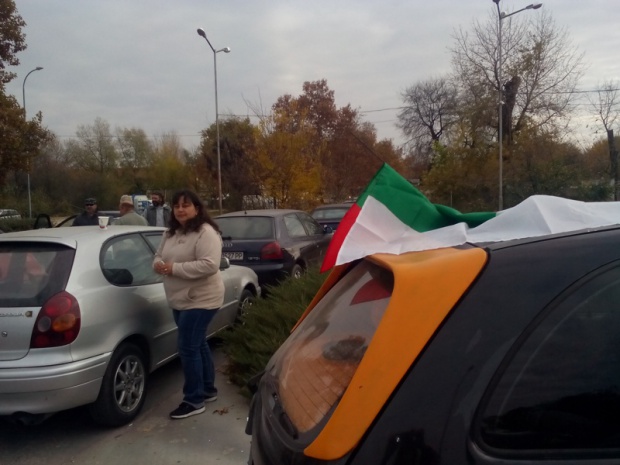 Автоблокада на пътя Пазарджик-Пловдив заради винетките