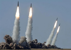 Русия разпространи записи на групово изстрелване на крилати ракети