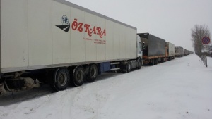 Пътят Русе-Варна продължава да е затворен