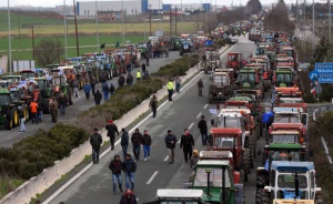 Гръцки фермери излязоха на протест
