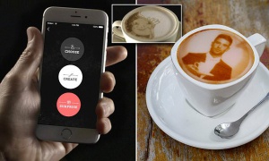 Компания пуска на пазара уникална машина, принтираща образи върху кафе (ВИДЕО)