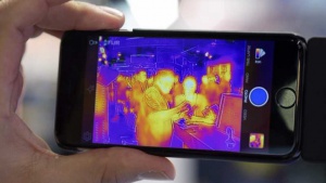 "Катерпилар" представи първия смартфон с вградена термална камера