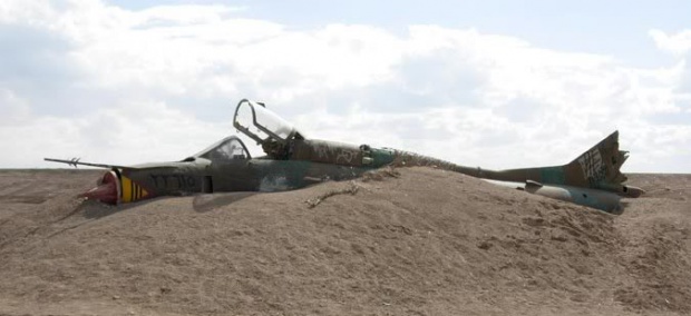 Свален е боен МиГ-23 на правителството в Либия