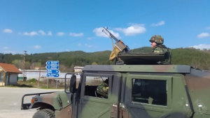 Военни и полицаи тренират на българо-македонската граница