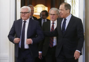 Лавров и Щайнмайер преговарят в Москва, ще обсъждат и общи действия срещу тероризма