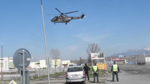 Сухопътни войски и гранична полиция провеждат обучение на територията на ГКПП Илинден