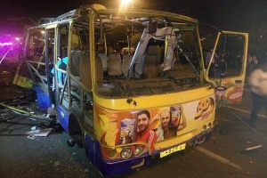 Двама загинали и седем ранени от взрив в автобус в Ереван