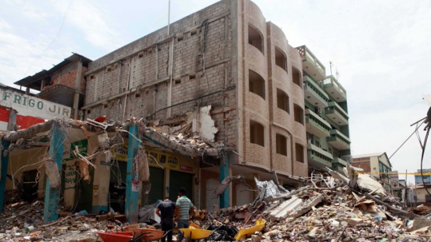 655 души загинаха по време на земетресението в Еквадор