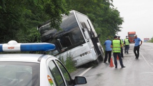Катастрофа на пътя Русе-Бяла, двама души са ранени