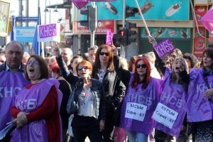 Работници от ''Булгартабак'' отново на протест, срещат се с Борисов