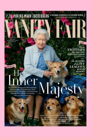 Кралица Елизабет украси корицата на списание Vanity Fair