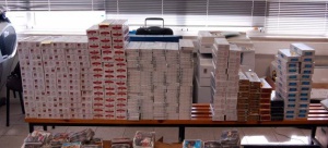 Откриха хиляди контрабандни кутии цигари в български ТИР в Игуменица