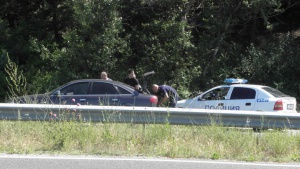 23-ма бежанци са задържани край Банско