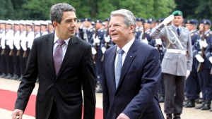 Германският президент Гаук е на официална визита в София, дава рамо на двустранното сътрудничество