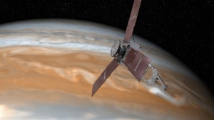 Сателитът „Джуно“ улови гласа на Юпитер