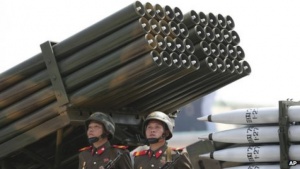 Северна Корея изстреля три ракети към Японско море