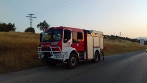 Огромен пожар евакуира тази нощ село край Благоевград