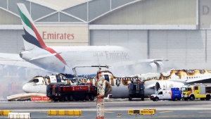 Инцидент на летището в Дубай