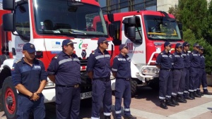 Българските пожарникари помагали в Скопие се завърнаха у нас