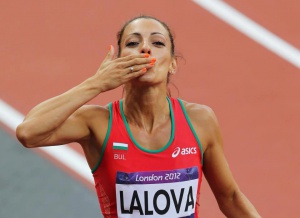 Ивет Лалова не участва на полуфиналите на 100 м