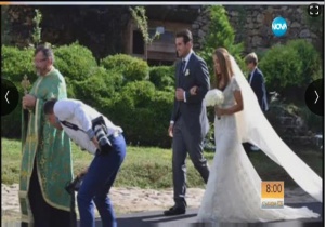 Малката дъщеря на Стоичков се омъжи в Етрополския балкан
